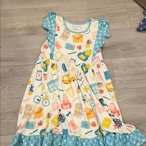 Colorful Kids Casual Dress
